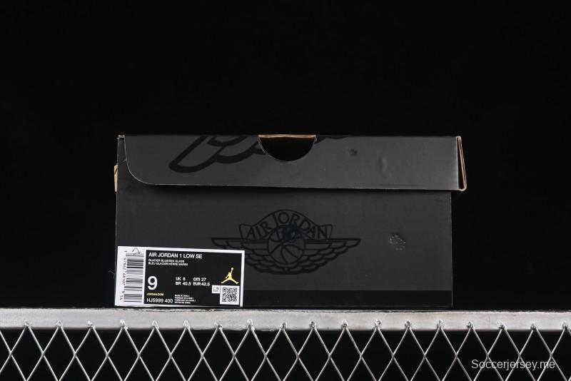 نايك اير جوردان 1 اير جوردان 1 لاو AJ1 AJ1 أزرق نعناعي منخفض الكاجوال لايف ستايل - HJ5999-400