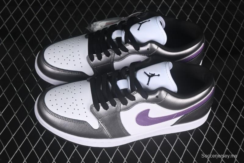 نايك اير جوردان 1 اير جوردان 1 لاو AJ1 AJ1 أرجواني داكن منخفض الكاجوال لايف ستايل - HJ5910-105