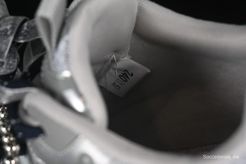 حذاء أبي مجوف بأربطة من نفس النمط GG-CC بنمط نجمة ذات أربطة مجوفة مع زيادة ارتفاع 5 سم - G25X269