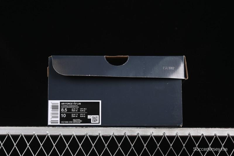 حذاء رياضي نايك اير فورس 1'07 منخفض كاجوال مع وسادة هوائية كاملة الطول - HQ1966-200