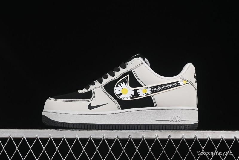 حذاء نايك اير فورس 1'07 منخفض GD Collaboration GD Collaboration Chrysanthemum Swoosh Sneakers Casual - DF0188-055