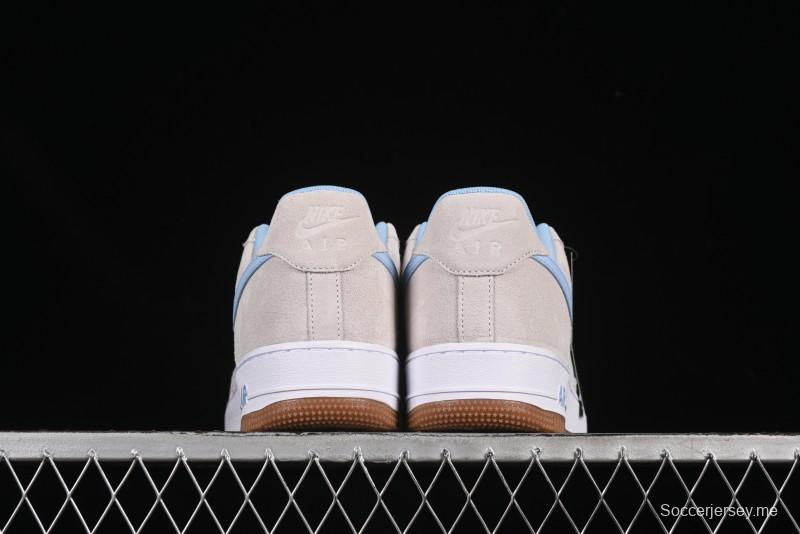 حذاء رياضي نايك اير فورس 1 '07 منخفض كاجوال مع وسادة هوائية كاملة الطول - IB6388-002