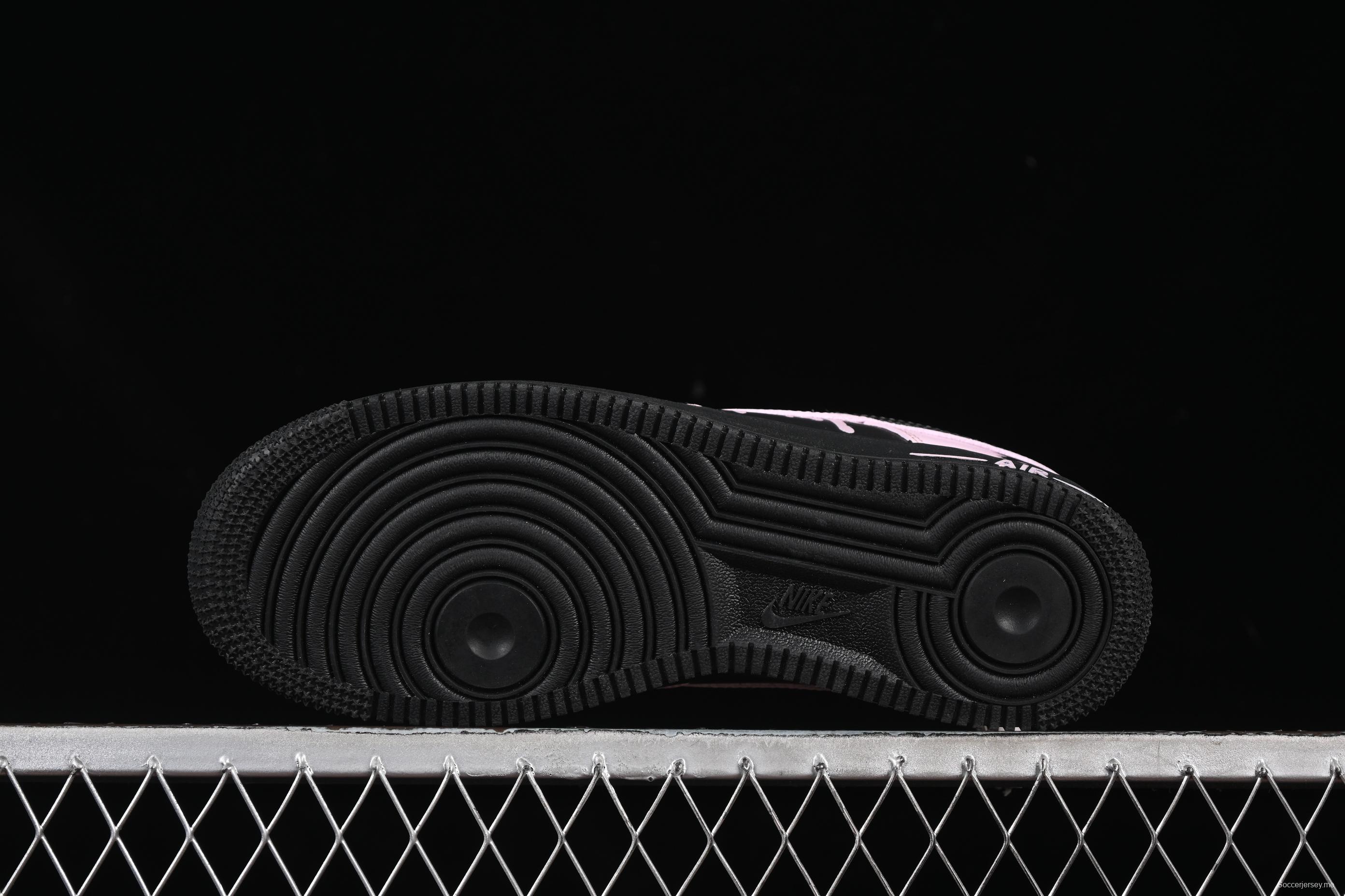 Nike Air Force 1'07 Low Casual Sneakers with Sweet Kitty Anime Theme - ZH0316-080