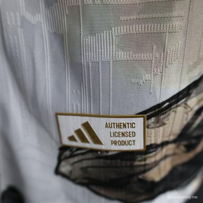 إصدار اللاعب 2025 قميص أبيض ياباني مع قميص دراغون بول غوكو جرافيك