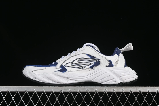 Balenciaga Monday Leather Round Toe Lace-Up Low Top Lifestyle Sneakers - WDWTS4090