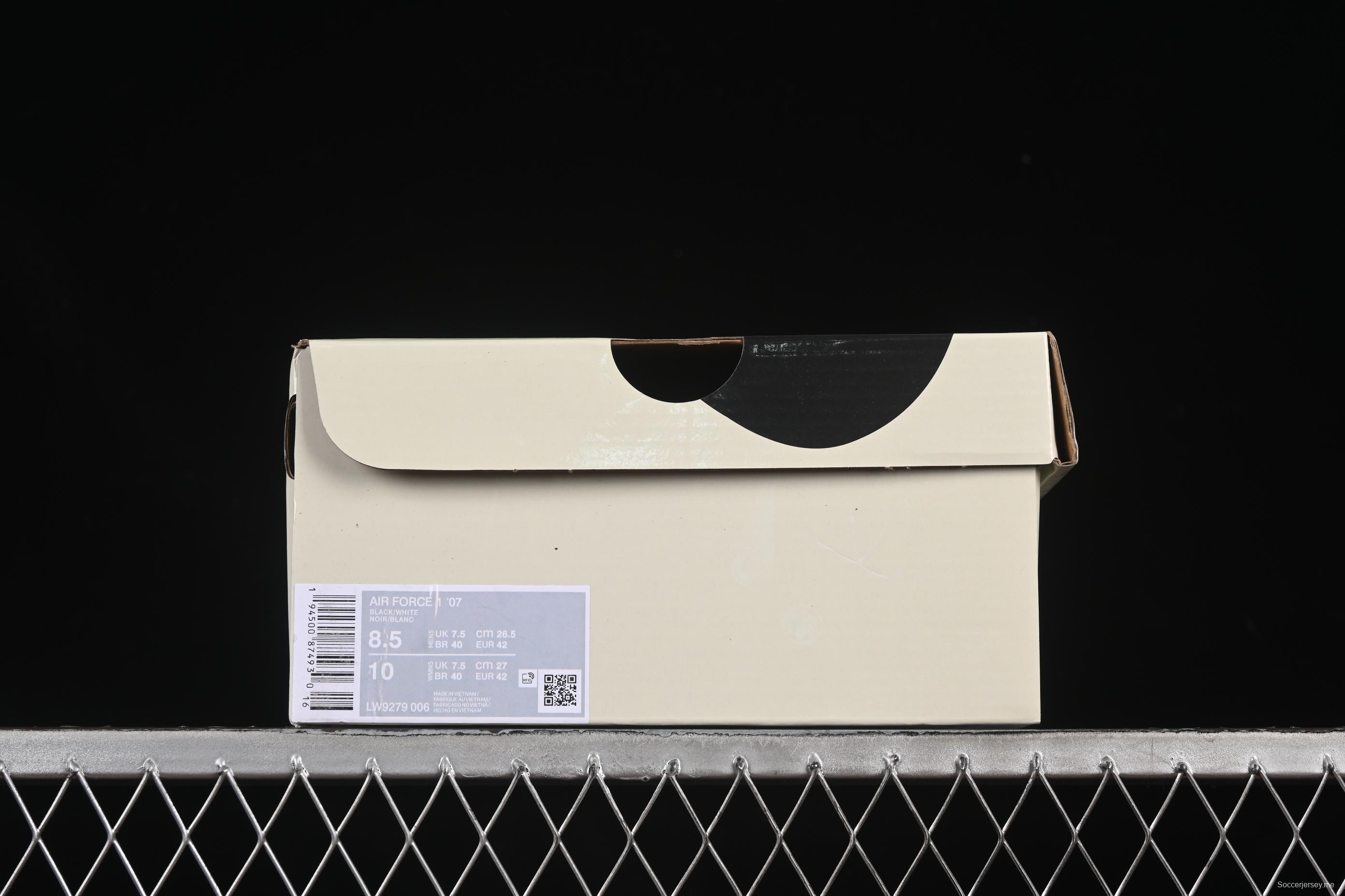 Nike Air Force 1 '07 Low TS Collaboration Grey Brown with Mini Swoosh Casual Sneakers - LW9279-006