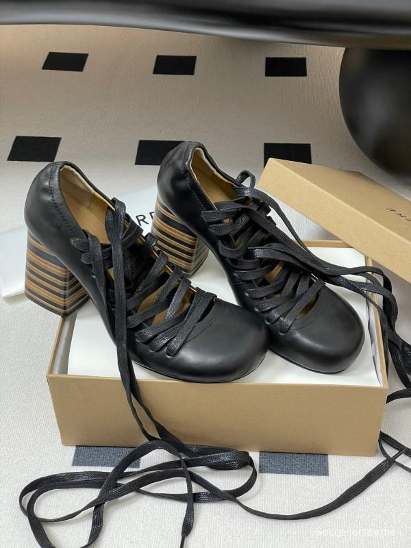 لومير 2025 مجموعة ربيع وصيف 2025 أحذية باليه مسطحة بكعب مسطح وكعب عالٍ من مجموعة لومير - KFY00310