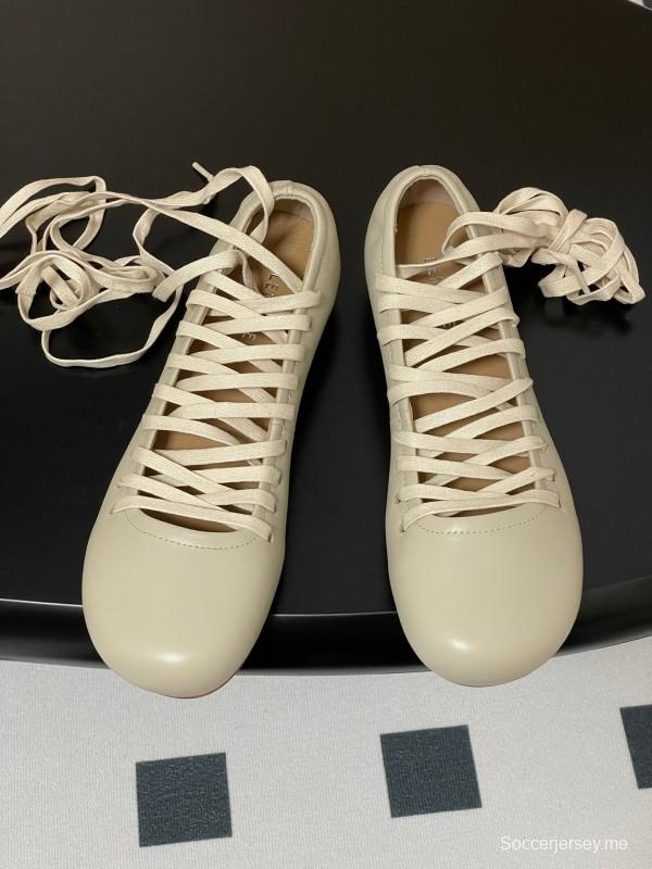 لومير 2025 مجموعة لومير 2025 مجموعة أوائل الربيع، أحذية الباليه ذات الأربطة ذات التفاصيل المسطحة والكعب العالي - KFY00310