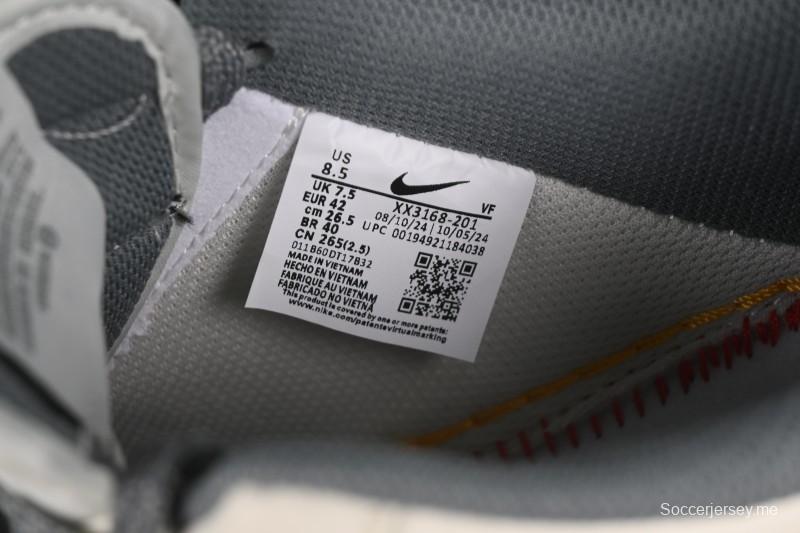 حذاء رياضي نايك اير فورس 1'07 منخفض كاجوال مع وسادة هوائية كاملة الطول - XX3168-201