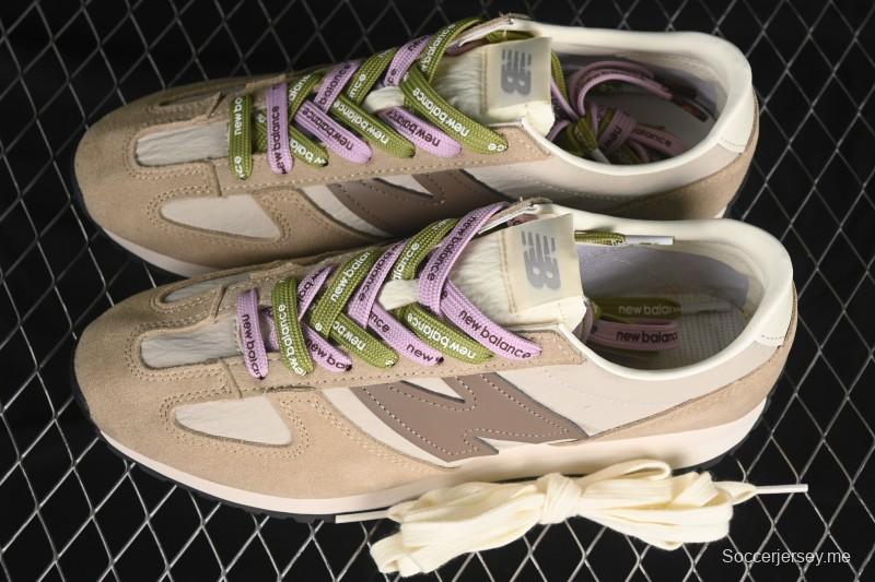 حذاء كاجوال من سلسلة نيو بالانس 471 من القماش والجلد المقسم من نيو بالانس - U471AI