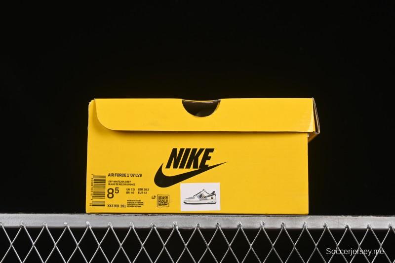 حذاء رياضي نايك اير فورس 1'07 منخفض كاجوال مع وسادة هوائية كاملة الطول - XX3168-201