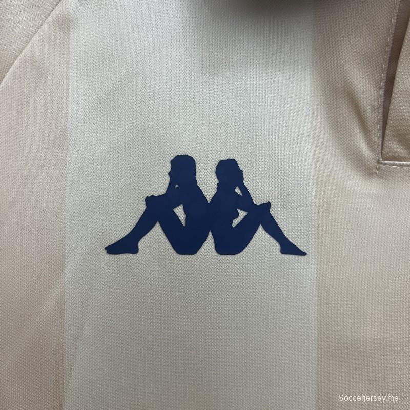 25/26 ديبورتيفو لاكورونا قميص ديبورتيفو لا كورونا الذهبي بأكمام طويلة