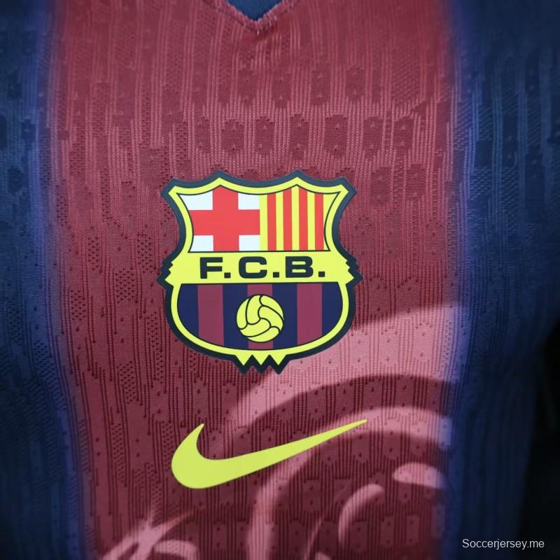 إصدار اللاعب 25/26 قميص برشلونة ترافيس سكوت الخاص 25/26