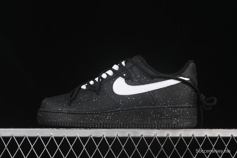 حذاء نايك اير فورس 1'07 منخفض أبيض مرصع بالنجوم - ZH0316-090