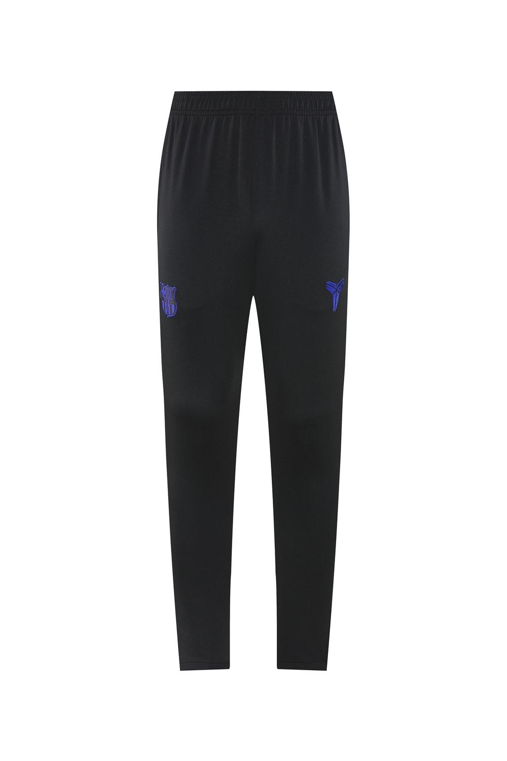 25/26 Barcelona Black/Blue Full Zipper Jacket +Long Pants