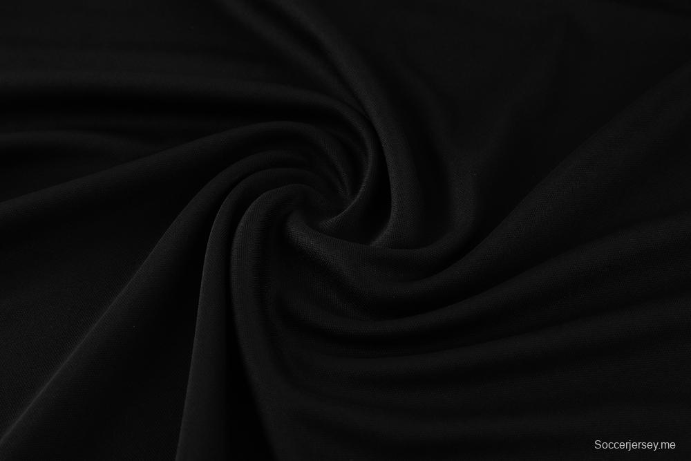 2025 Adidas Black Short Sleeve Jersey+Shorts