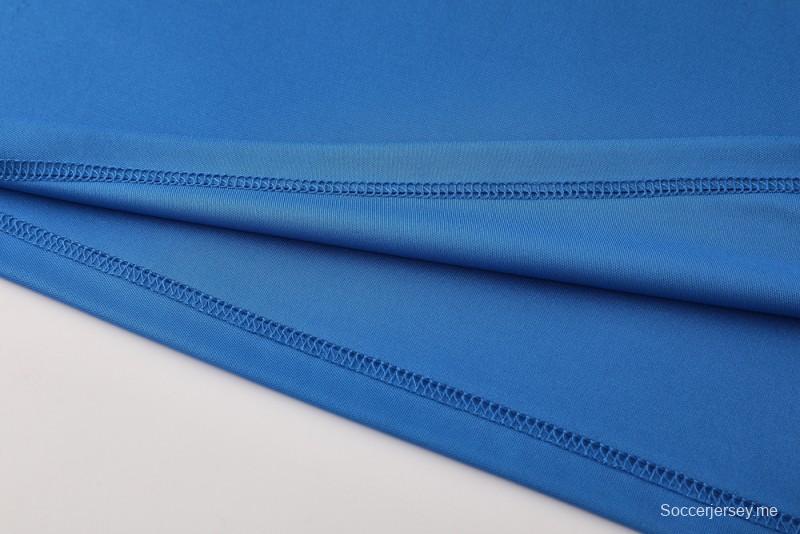 2025 Adidas Blue Short Sleeve Jersey+Shorts