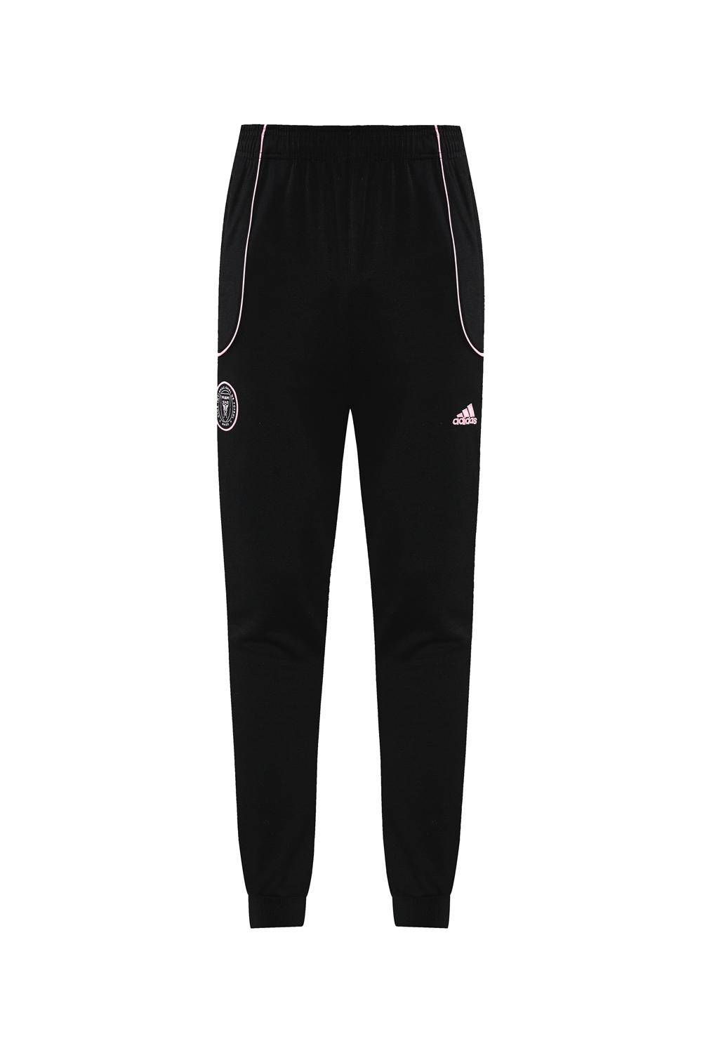 2025 Inter Miami Black Full Hoodie Zipper Jacket +Long Pants