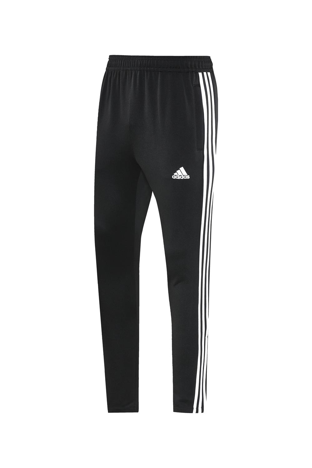 2025 Adidas Orange/Black Full Zipper Jacket +Long Pants