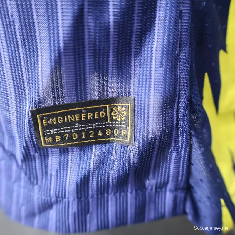 إصدار اللاعب 25/26 قميص بأكمام طويلة طويل الأكمام أزرق اللون من أتلتيكو مدريد