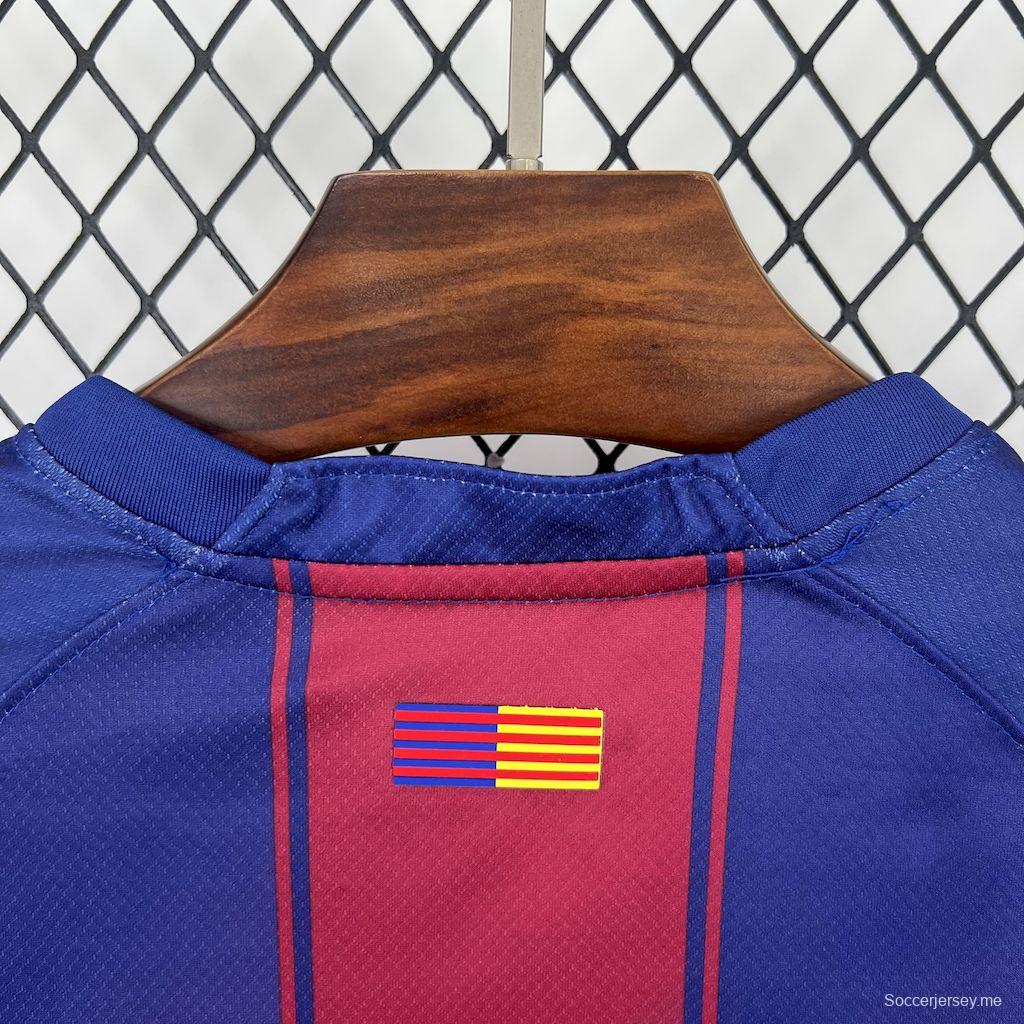 2025/25/26 قميص برشلونة الأساسي للنساء