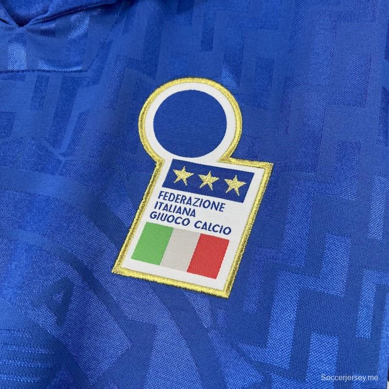 قميص إيطاليا 1995 إيطاليا ريترو هوم 1995