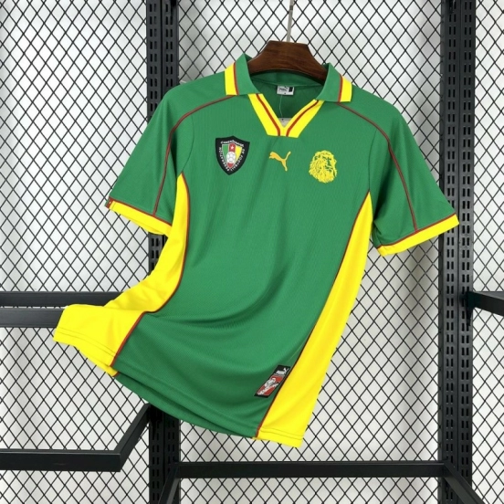 1998 قميص المنتخب الكاميرون 1998 ريترو هوم جيرسي