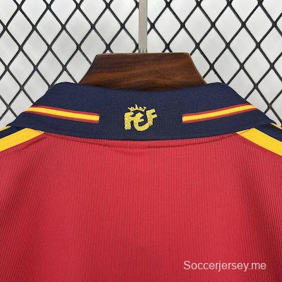 قميص منتخب إسبانيا 1998 ريترو 1998