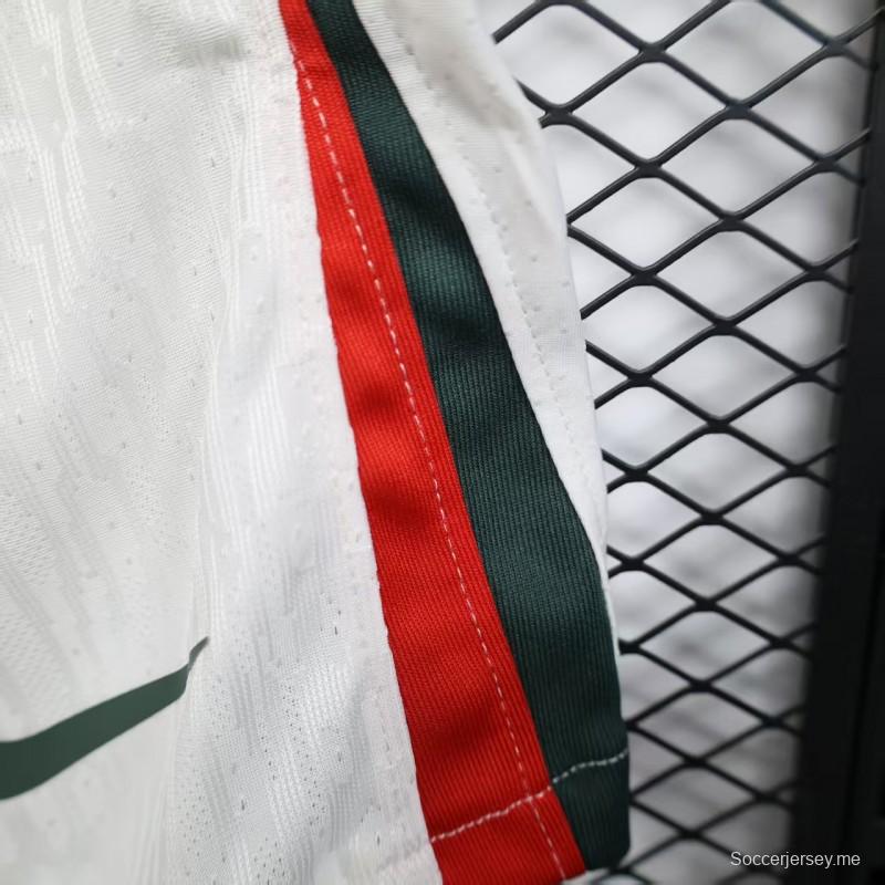 إصدار اللاعب 25/26 شورت أبيض قصير تشيلسي خارجي 25/26