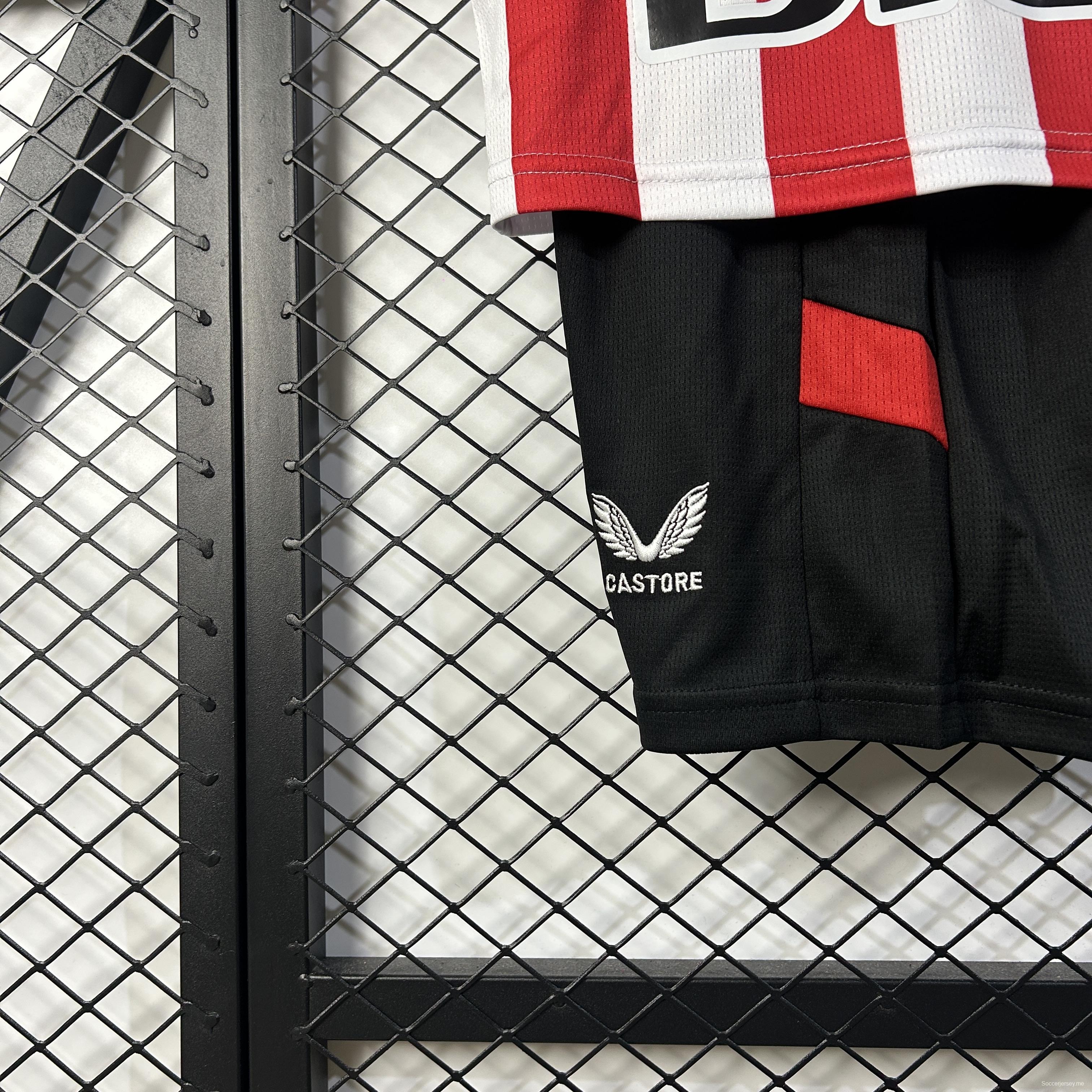 25/26 قميص فريق أتلتيك بلباو للأطفال مقاس 16-28