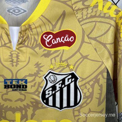 2025/26 سانتوس سانتوس جولدن دراجون الإصدار الخاص 2025/26 قميص التنين الذهبي