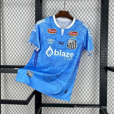 2025/26 سانتوس سانتوس بلو دراجون الإصدار الخاص 2025/26 قميص سانتوس بلو دراجون