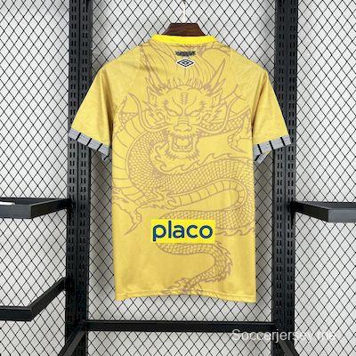 2025/26 سانتوس سانتوس جولدن دراجون الإصدار الخاص 2025/26 قميص التنين الذهبي