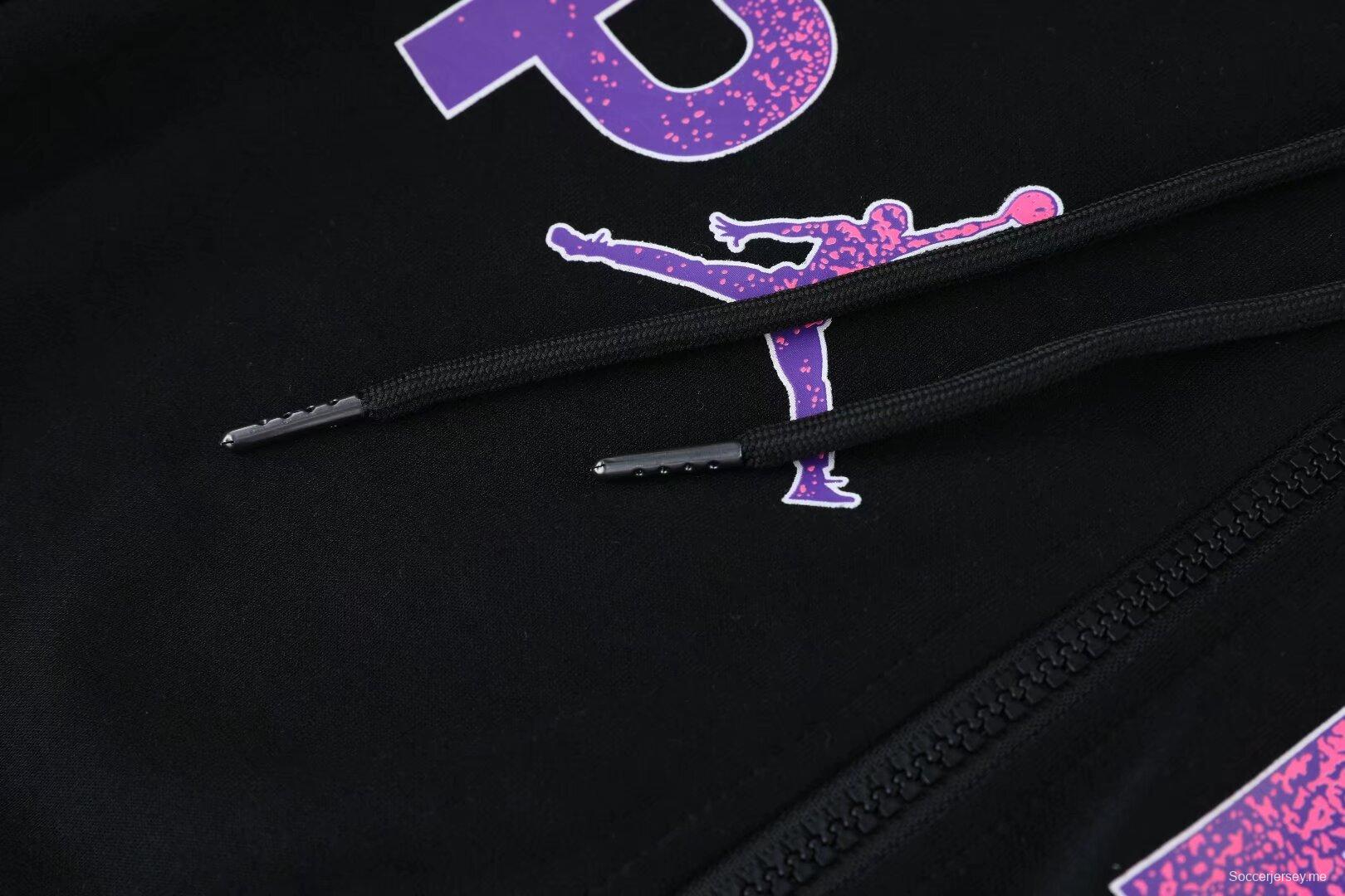 25/26 باريس سان جيرمان جاكيت هودي جوردان بسترة كاملة بسحاب + بنطلون طويل