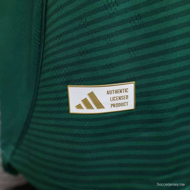 نسخة اللاعب 25/26 قميص الأهلي الأخضر خارج أرضه الأهلي 25/26