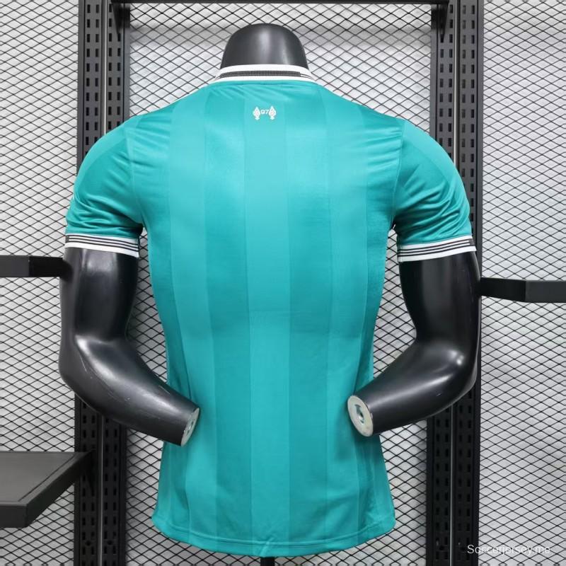 نسخة اللاعب 25/26 قميص ليفربول الأخضر الثالث 25/26