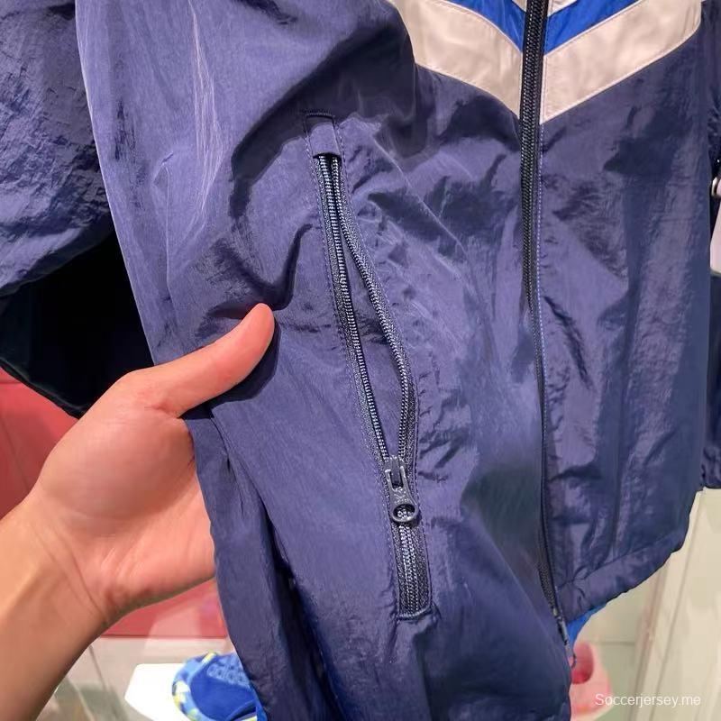 2025 أديداس أديداس أديداس أوريجينال بلون كحلي/أخضر أبيض وندسري أبيض