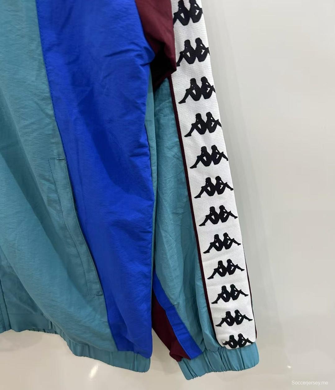 25/26 مانشستر يونايتد مانشستر يونايتد 1967 سترة واقية من الرياح زرقاء اللون أزرق اللون