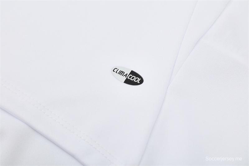 Retro 04/05 AC Milan White Half Zipper Jacket