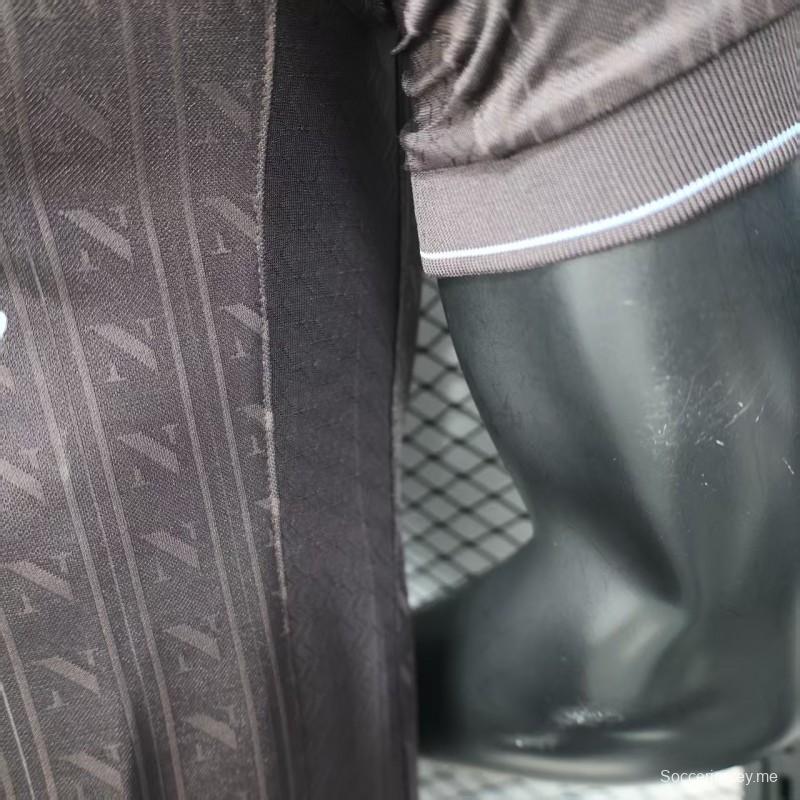 نسخة اللاعب 25/26 قميص نابولي الثالث أسود اللون أسود 25/26