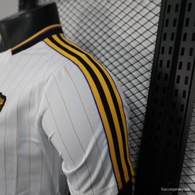 إصدار اللاعب 25/26 قميص أبيض غير رسمي لمانشستر يونايتد 25/26