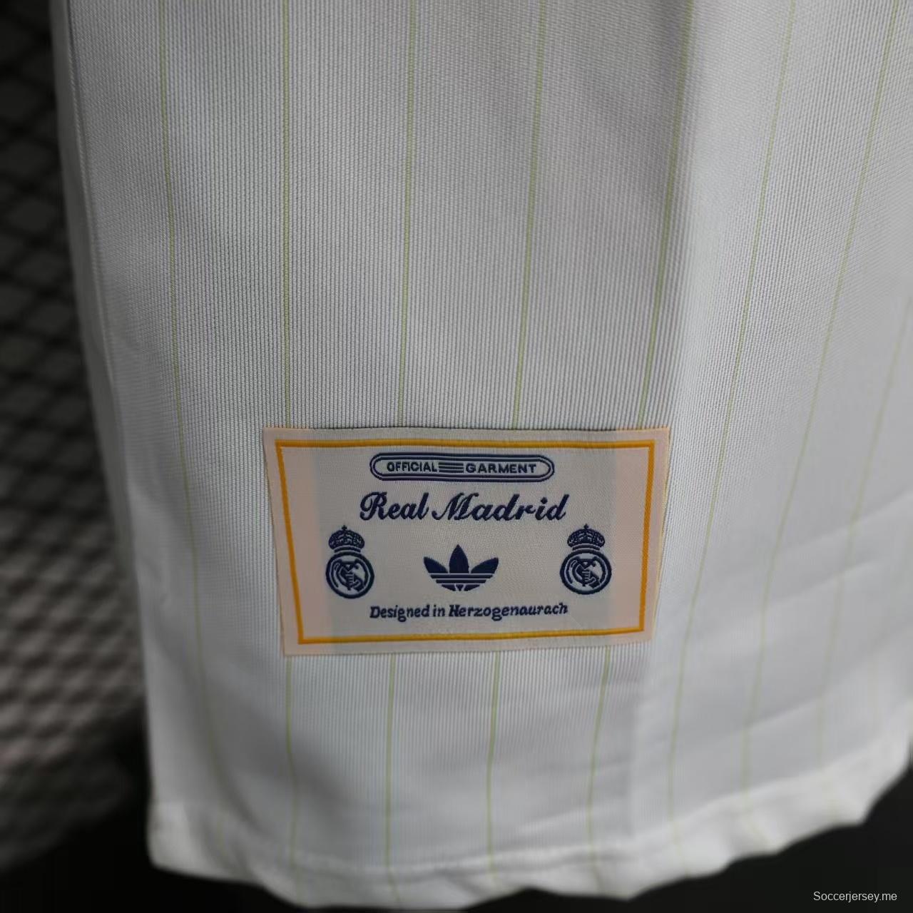 إصدار اللاعب 25/26 قميص ريال مدريد الأبيض غير الرسمي 25/26