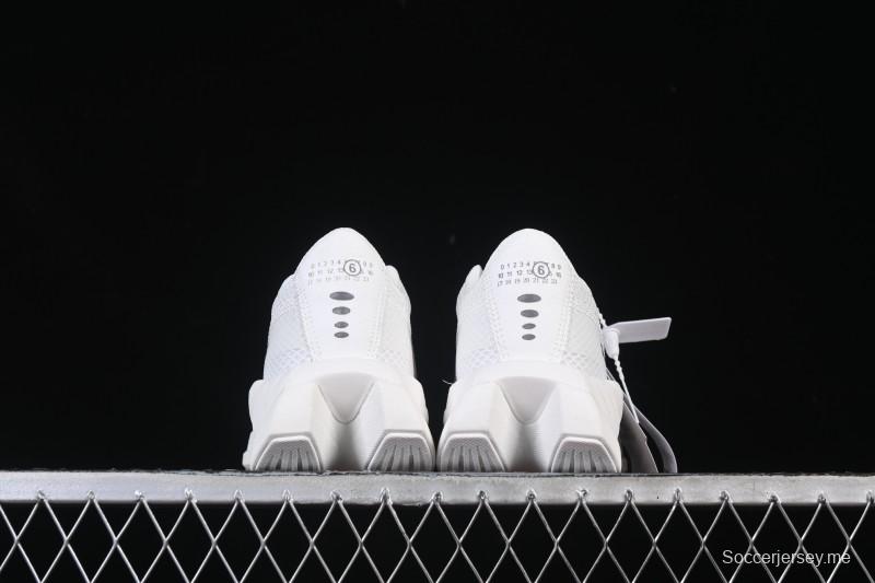 Maison Margiela MM6 x Salomon Spectur Low-Top Lace-Up Casual Lifestyle Shoes in White - AJE5