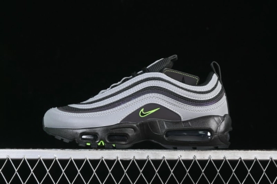 Nike Air Max 95/97 Thunder Retro Running Shoes with Full-Sole Air Cushion - IM2174-001