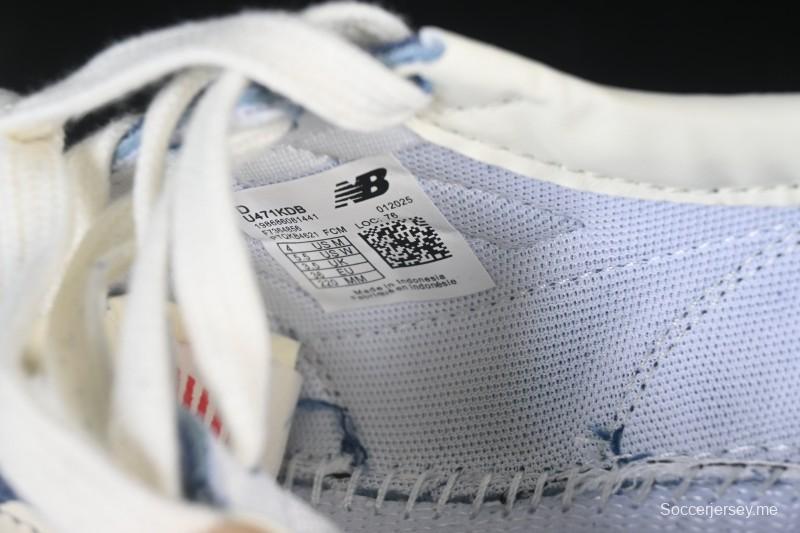 حذاء كاجوال من سلسلة نيو بالانس 471 من القماش والجلد - U471KDB