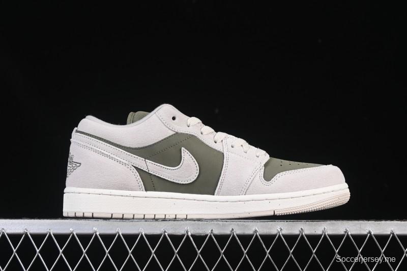 نايك اير جوردان 1 اير جوردان 1 لاو AJ1 AJ1 حذاء رياضي كاجوال منخفض الرقبة أخضر نعناعي - HV4089-201