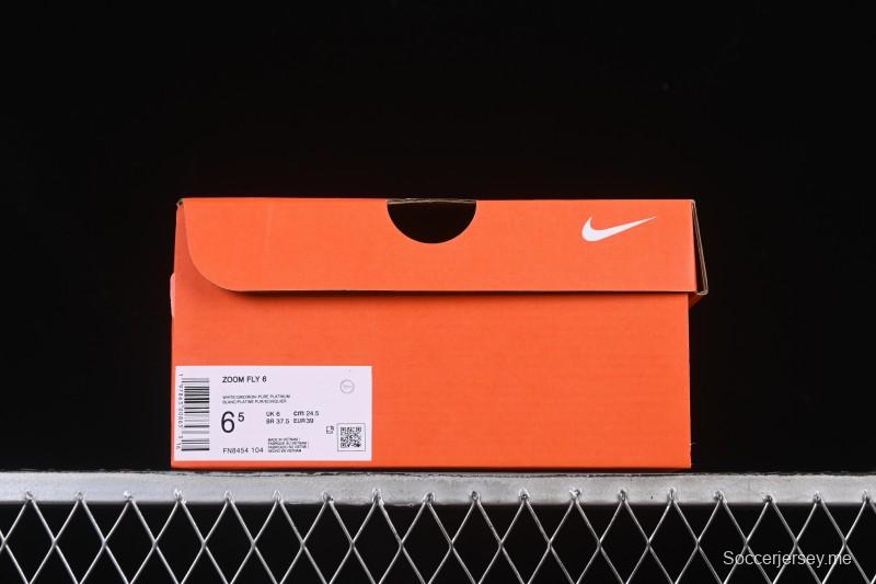 حذاء الجري زوم فلاي 6 ألترا باونس خفيف الوزن من نايك - FN8454-104