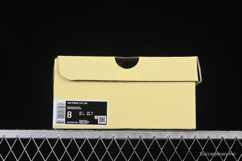 حذاء نايك اير فورس 1 '07 منخفض سوبريم سوبريم تعاون أبيض أزرق رمادي أحمر كاجوال سنيكرز - XD2588-602