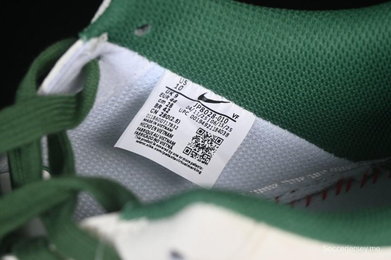 حذاء نايك اير فورس 1 '07 منخفض من نايك ستون آيلاند تعاون ستون آيلاند باللون البيج والأخضر المزين بالزهور - JP8028-010