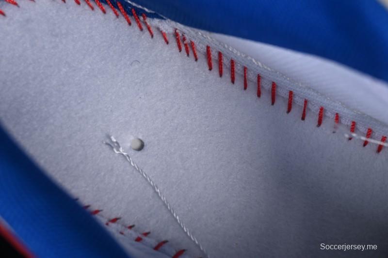 حذاء نايك اير فورس 1 '07 المنخفض من نايك اير فورس 1 '07 ان بي اي تعاون كليبرز أزرق أحمر كاجوال سنيكرز - QW5606-274